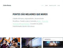 Tablet Screenshot of celsobessa.com.br
